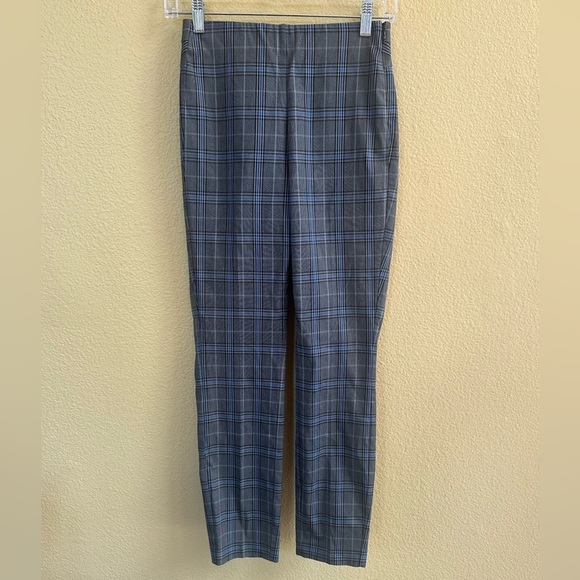 Rag & Bone “Simone” Black, Blue, Gray Plaid Slim Fit Pant Size 2 EUC! - Picture 6 of 10